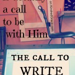 the call to write