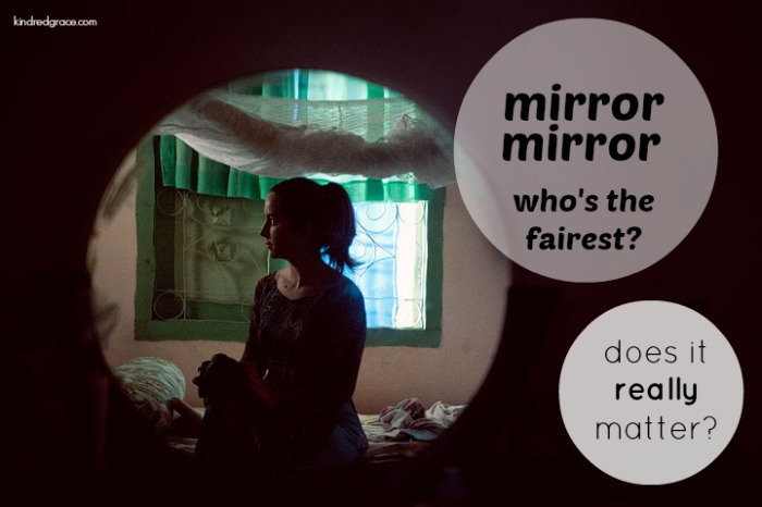 mirror, mirror, who's the fairest? does it really matter?