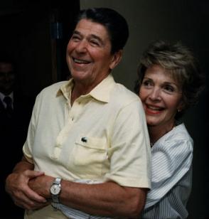 President and Mrs. Reagan 1985, from http://www.reagan.utexas.edu/photos/100.htm