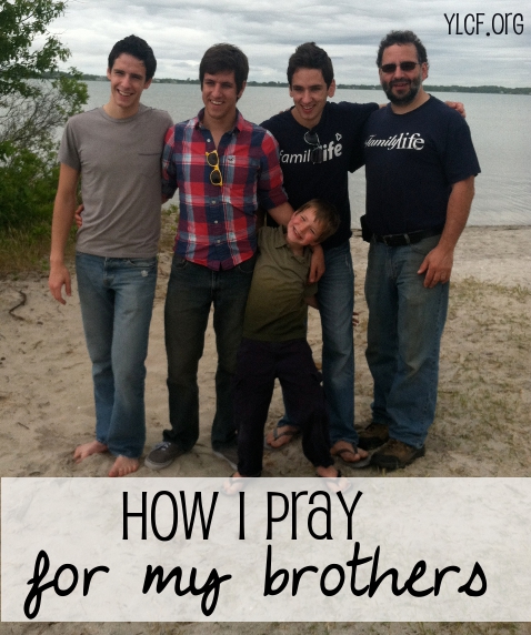 how I pray for my brothers - Kindred Grace