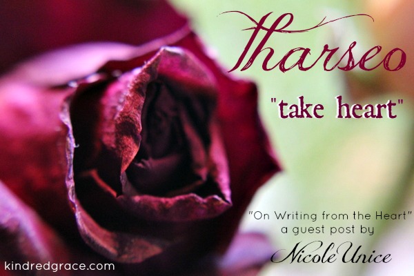 Writing from the Heart @KindredGrace