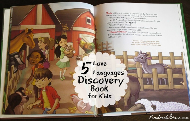 5 Love Languages Discovery Book for Kids