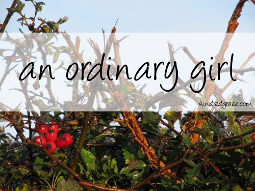 Mary: an ordinary girl