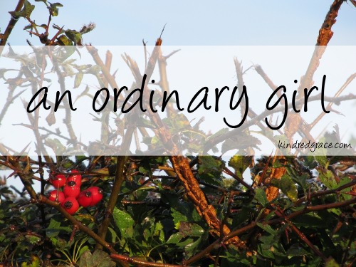 an ordinary girl