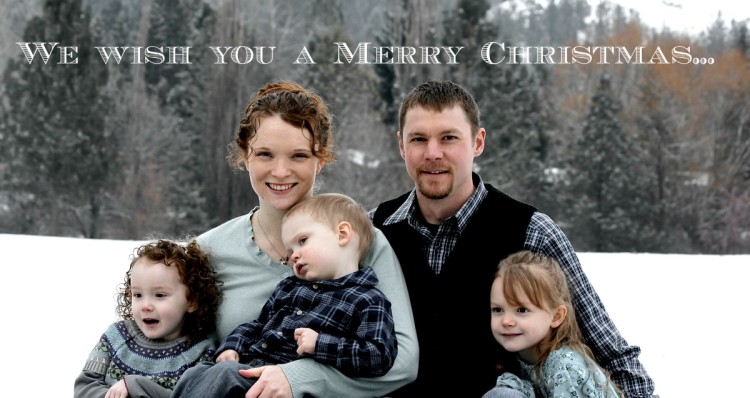 Merry Christmas from Gretchen's family!