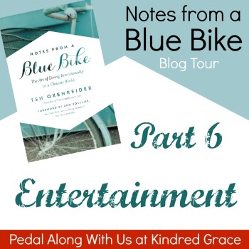 #NotesFromABlueBike Blog Tour: Entertainment