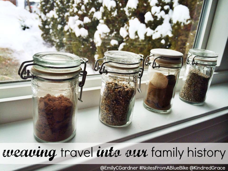 weaving travel into our family history