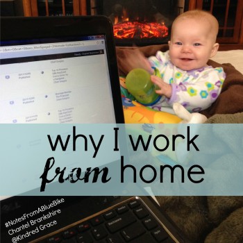 why I work from home @cbrankshire #NotesFromABlueBike