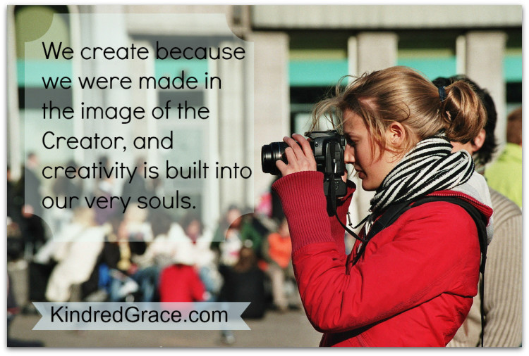 We create because we are made in the image of our Creator. #MarchOfBooks