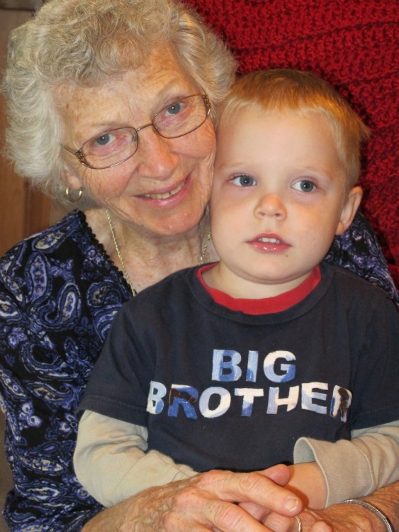 Great Grandma and Big Brother