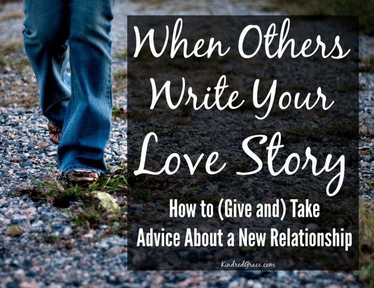 How to (Give and) Take Advice About a New Relationship