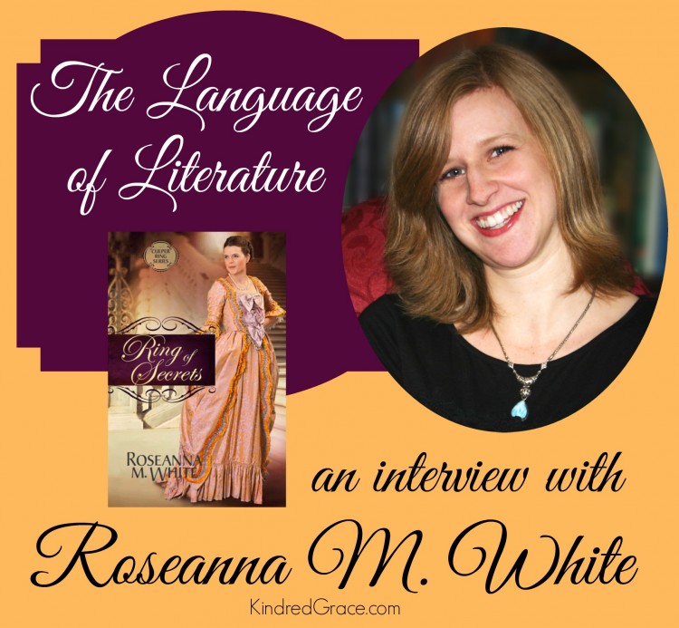 an interview with Roseanna M. White