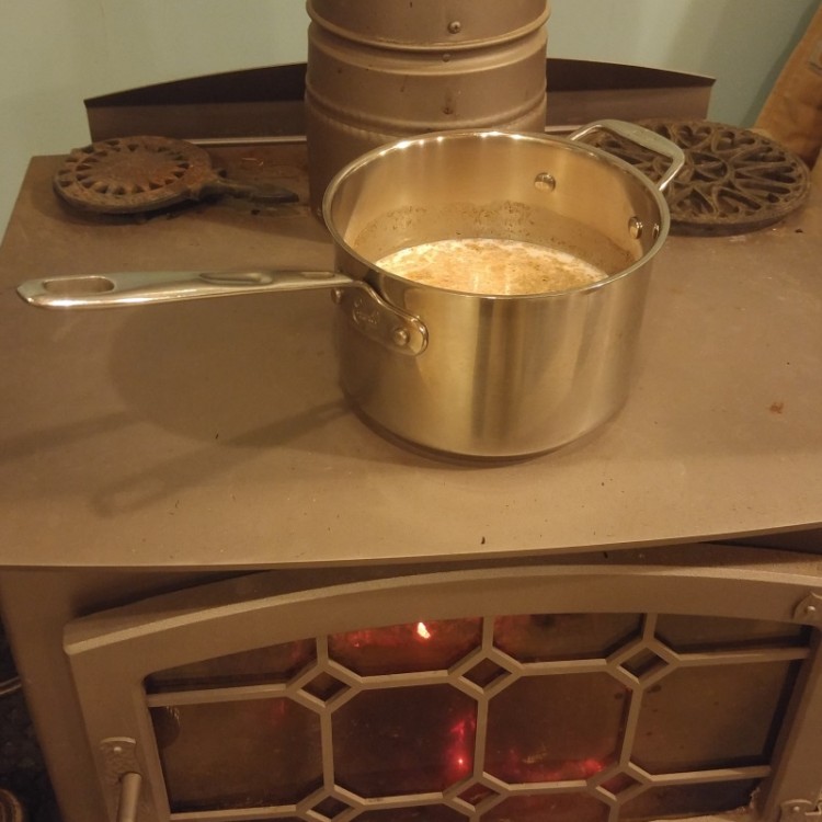 easy eggnog on the stove