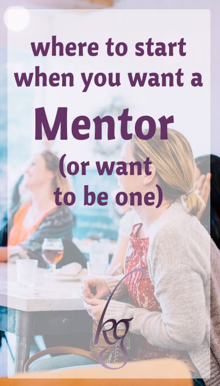 Over the years, God gave me a handful of mentors, some more recognizable than others. He also began placing younger women in my life for me to continue the mentoring cycle. There were some amazing moments and some not-so-amazing moments; times when I saw great fruit, and times when I fell flat on my face. Through it all, I continued to seek the wisdom of women who had walked the journey ahead of me. I'd like to introduce you to three groups of women and share with you the lessons they have taught me about mentoring and how to be mentored.