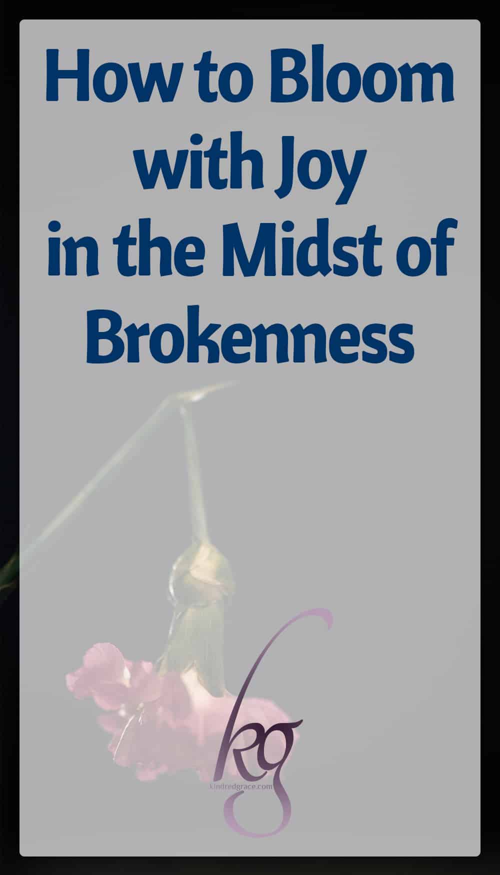 There we were left in a puddled mess of agonizing tears. The first diagnosis day left me despondent. The second diagnosis day absolutely gutted me. This evil was to take away all my children. via @KindredGrace