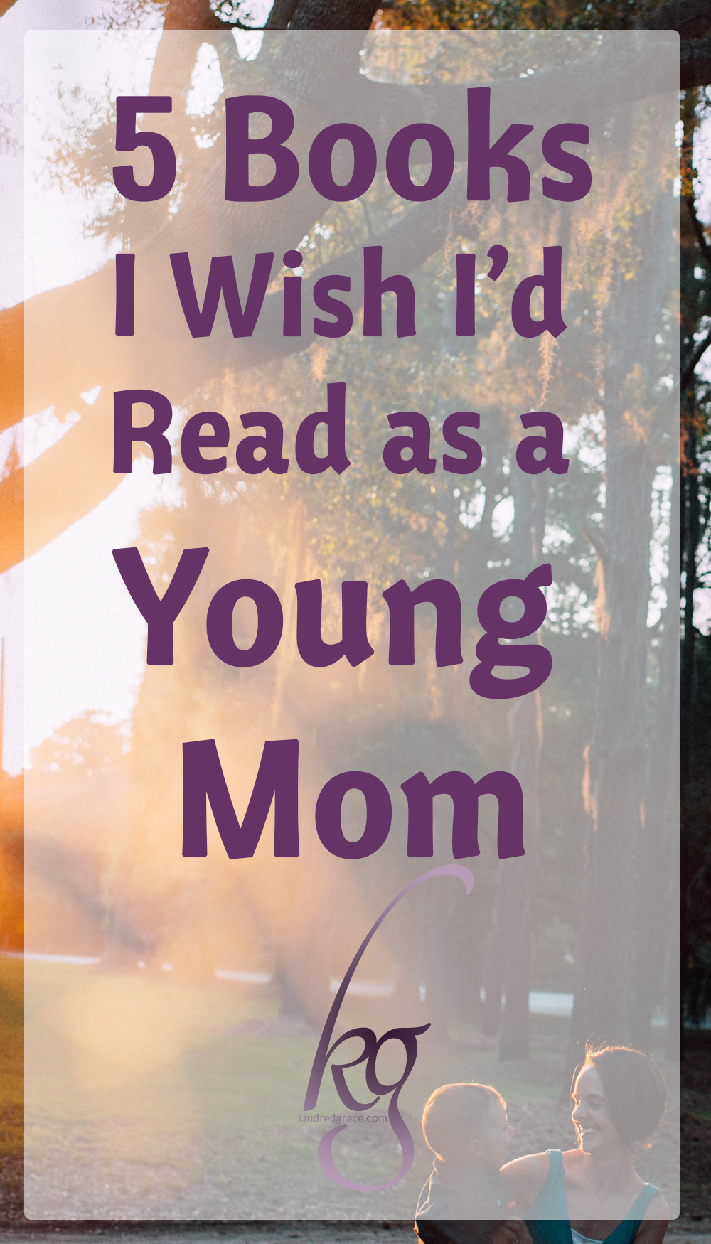 Over time, I accumulated books that truly pointed me to God’s Word and how it applied to the changing of diapers and setting household rules. Soon, I had formed a list of parenting books that summed up the big picture while also giving practical application. 

I wish I could go back and read these books while I was still having babies and first establishing my role of motherhood. via @KindredGrace