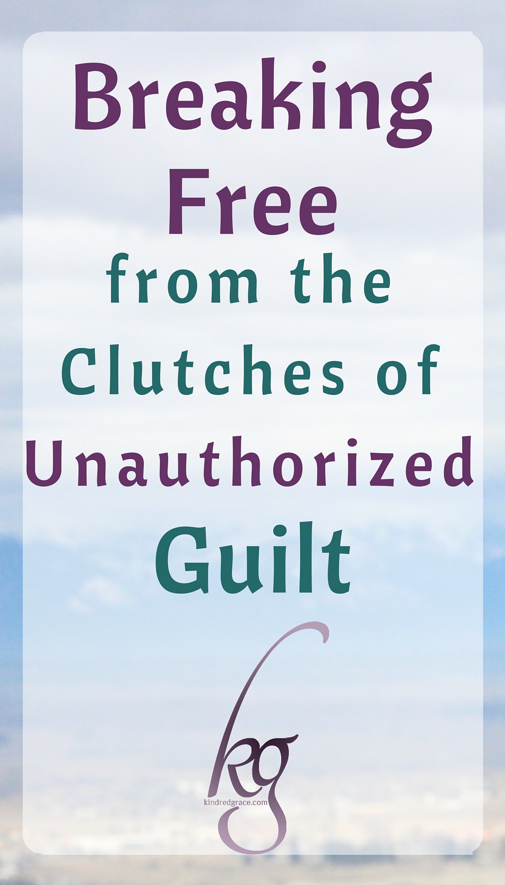 Becoming blameless means understanding where guilt and blame are legitimate and where they have been imposed by unauthorized sources. via @KindredGrace