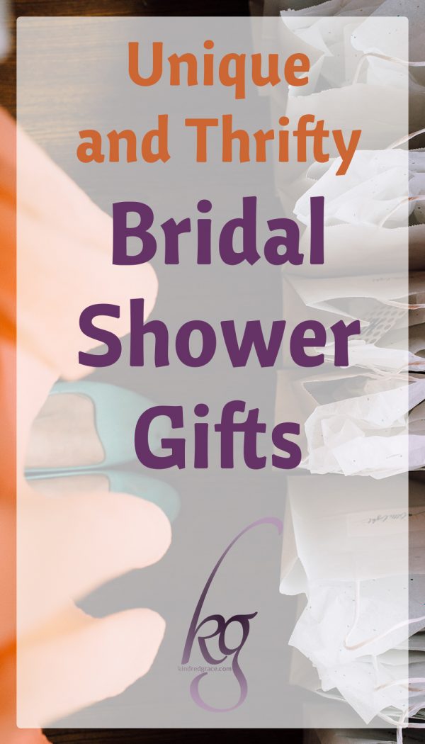7 Unique and Thrifty Bridal Shower Gifts