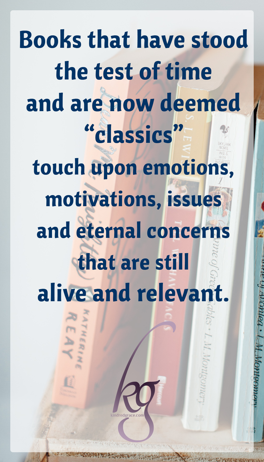 Katherine Reay expertly weaves classic literature into her own narratives, creating page turners that will effect you deeply. It was a delight to interview her about reading habits, incorporating classics into her own work, and where to start if you're a classics newbie. via @KindredGrace