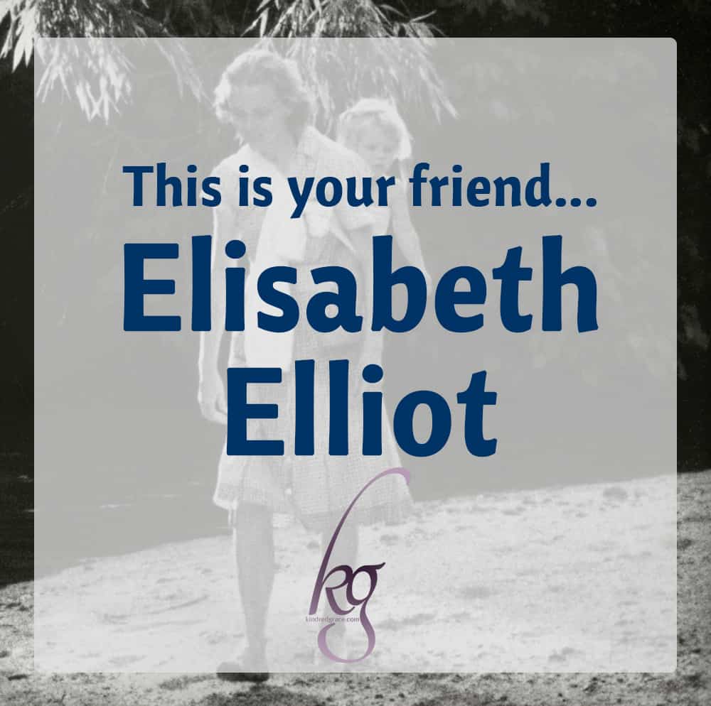 This is your friend Elisabeth Elliot… via @KindredGrace