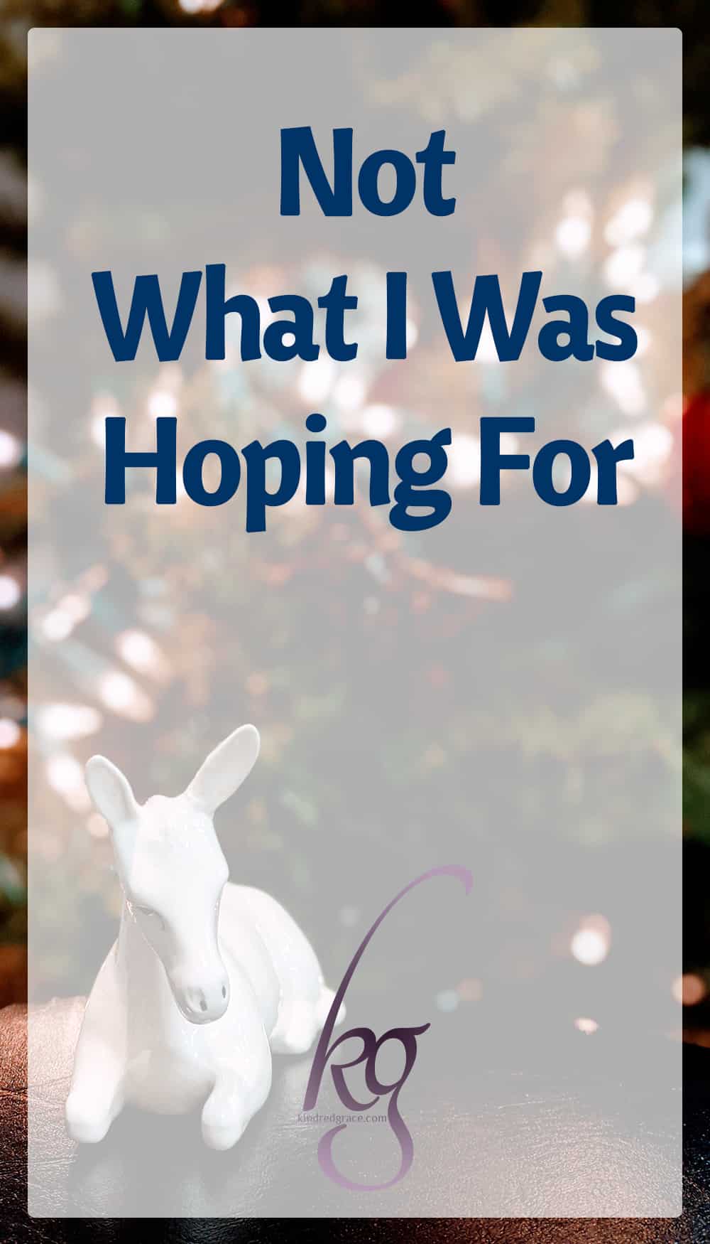 Without the donkey, how would Mary have made it all the way to Bethlehem? But that was no comfort: being the donkey was not the role I’d been hoping for. I feel very much the same about being single. via @KindredGrace