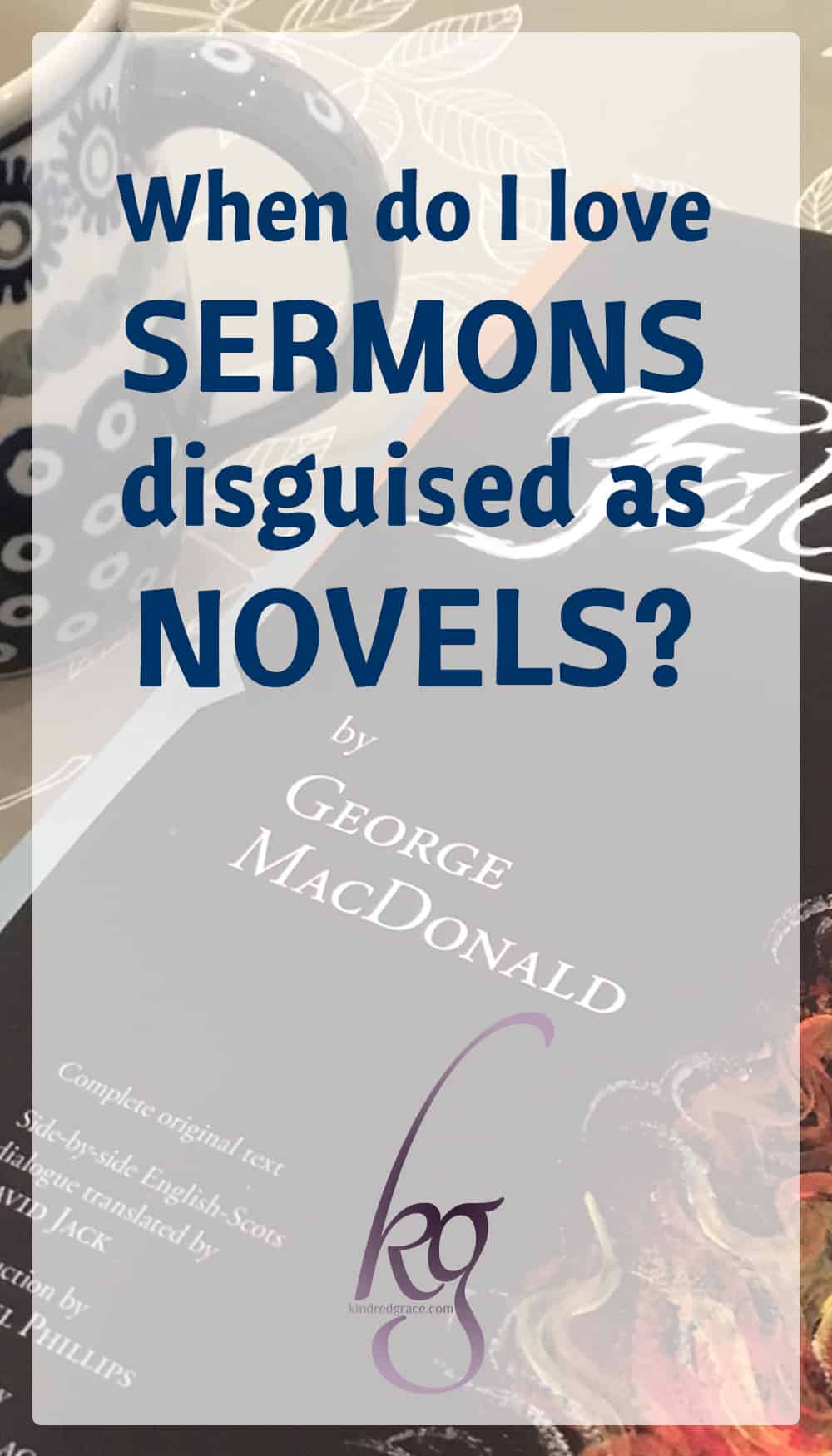 Robert Falconer is more than the story of a young man searching for a father he never knew. Robert Falconer is a sermon on mankind searching for a Father we need to know.
My daughter laughed when I said how much I enjoyed the sermon. “You hate preachiness in books!”

And she’s right. I do. Usually. via @KindredGrace