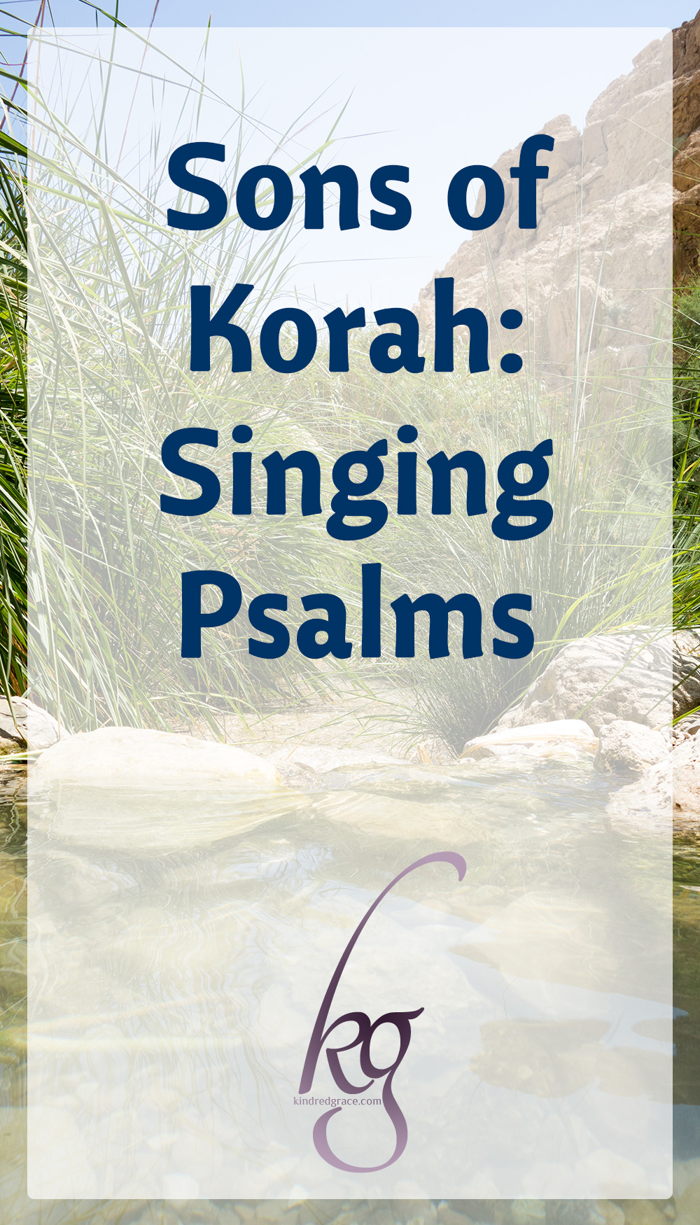 What makes this band unique on the Christian music scene? Well, they sing psalms.

Other than several instrumental pieces and two original songs, all of what they sing is taken pretty much verbatim from the text of the Bible.  And these aren't your typical four-part harmony to organ music psalms (which definitely have their place): they're the words of David and others set to very eclectic music.  Sometimes calm and contemplative piano laces the background, sometimes strong beats and rock music accompany the more intense psalms, sometimes strains of different types of ethnic and international music take the stage. via @KindredGrace