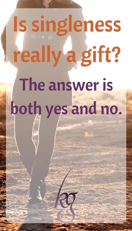 Is singleness really a gift?