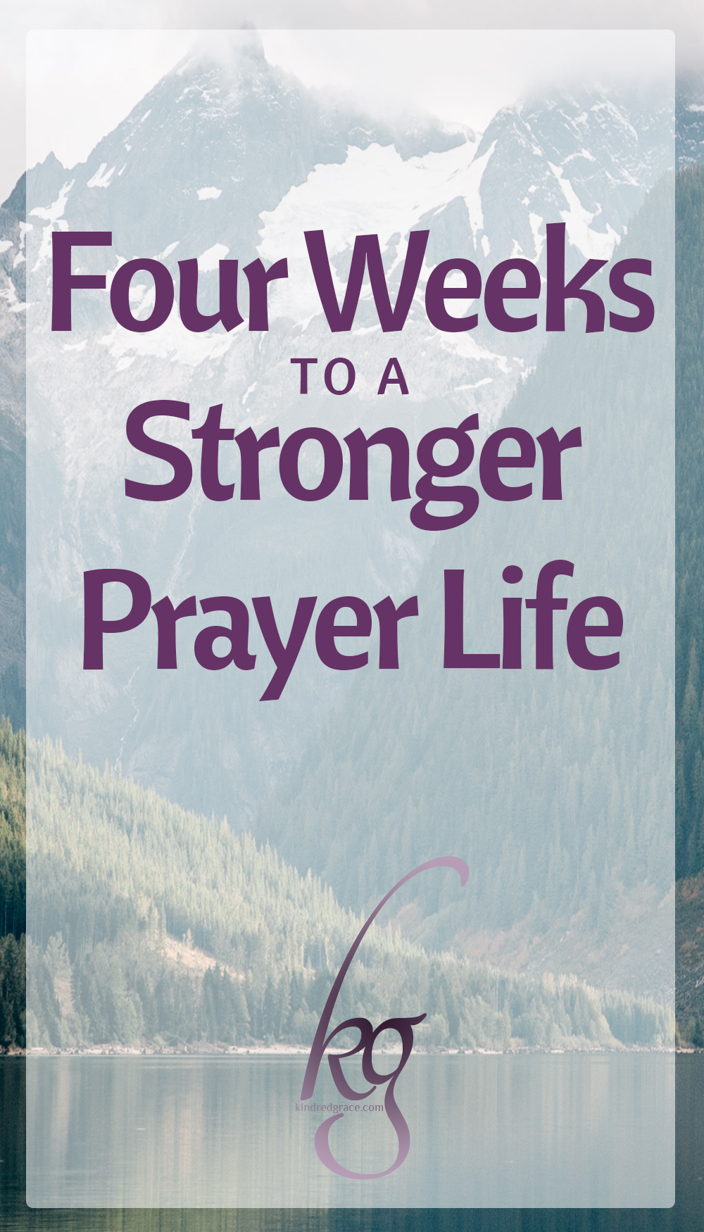 Wanting more than just prayers of desperation and a blessing at the beginning of the meal, I set a four-week plan for myself. I call it my self-prescribed road map to a stronger prayer life, a way to intentionally and methodically strengthen my conversation with my God. via @KindredGrace