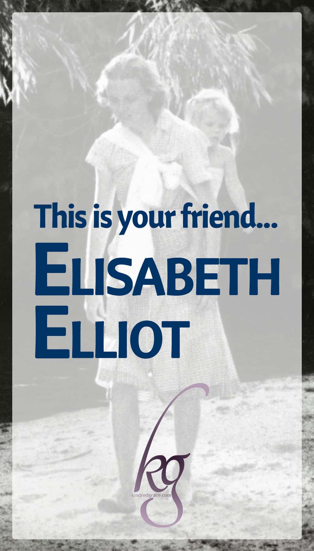 This is your friend Elisabeth Elliot… via @KindredGrace