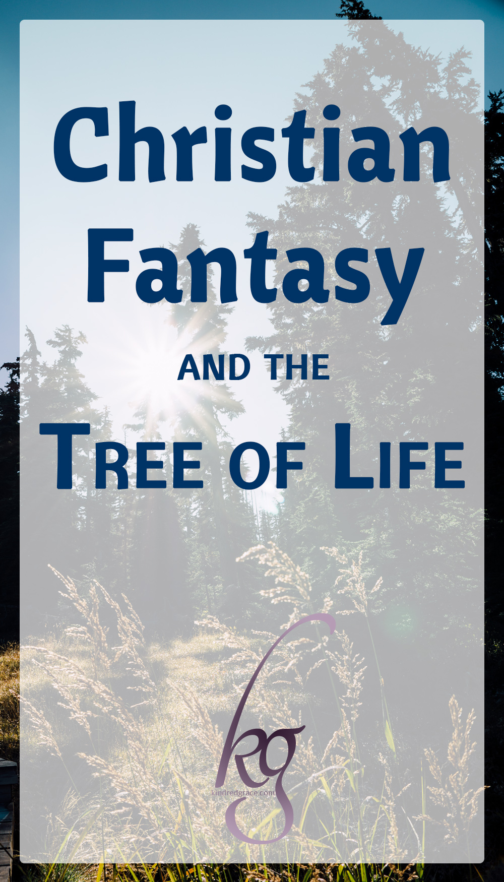 Soon after I accepted Christ as my Savior, God planted the seeds of The King of the Trees in my heart. I wanted to combine the best qualities of C.S. Lewis’s and Tolkien’s works, incorporating Lewis’s allegory with Tolkien’s extensive cosmology and use of invented language. via @KindredGrace