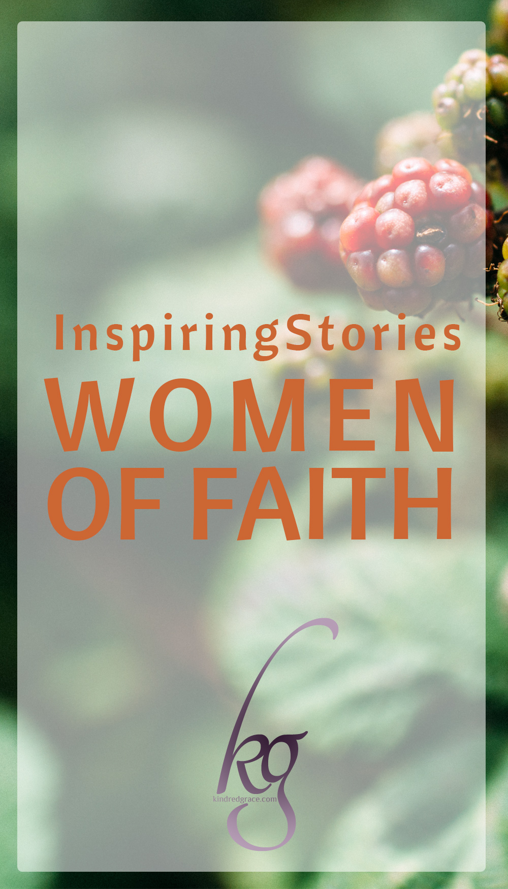 The thing I love most about women of faith is that each woman and each story is unique. Christ is revealed in different ways through their experiences and responses.  via @KindredGrace